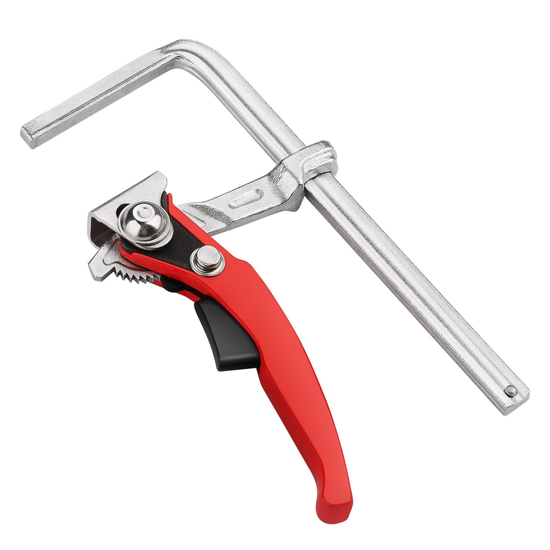 MAXPOWER 1 Stück Tischzwinge Hebelzwinge für führungsschienen mit 160mm Kapazität und 60mm Kehlentie