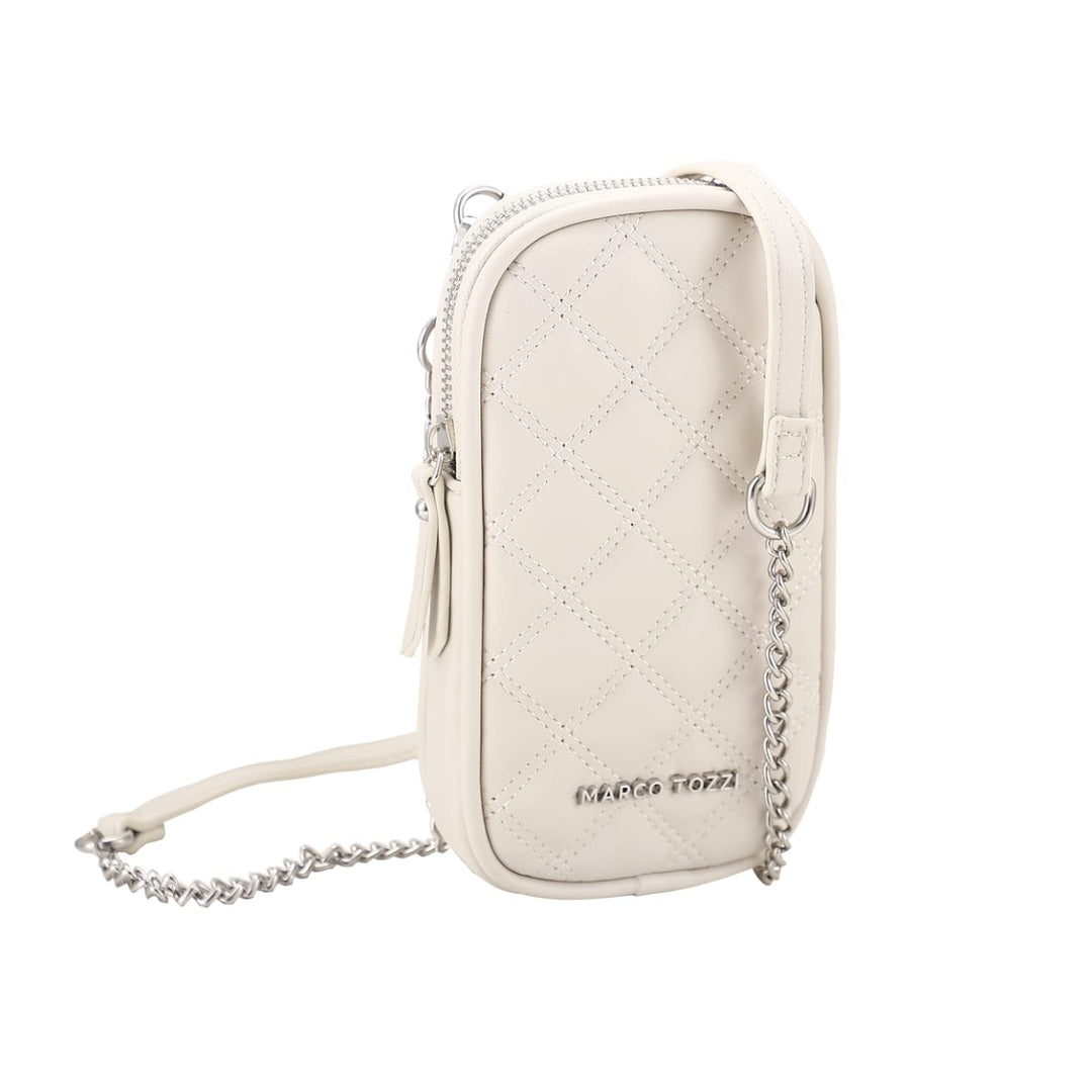 MARCO TOZZI Damen 2-2-61005-29 Schultertasche Cream, Cream