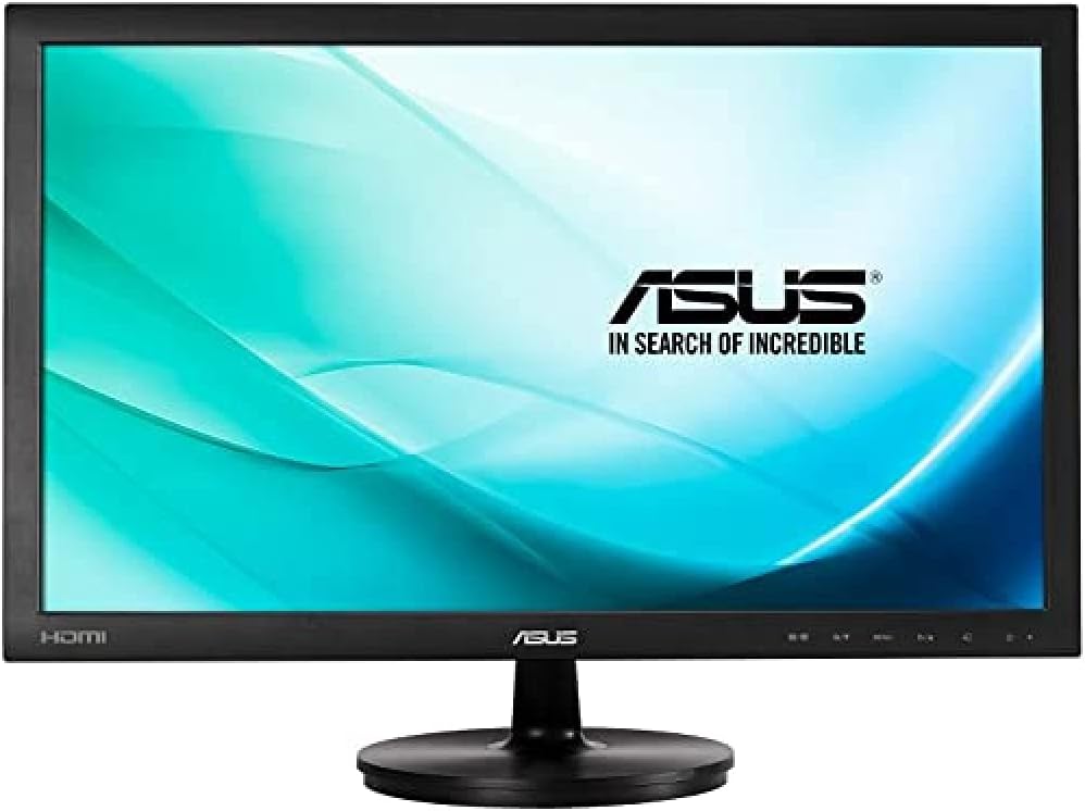 Asus VS247HR 59,9 cm (23,6 Zoll) Monitor (Full HD, VGA, DVI, HDMI, 2ms Reaktionszeit) schwarz 23,6 Z