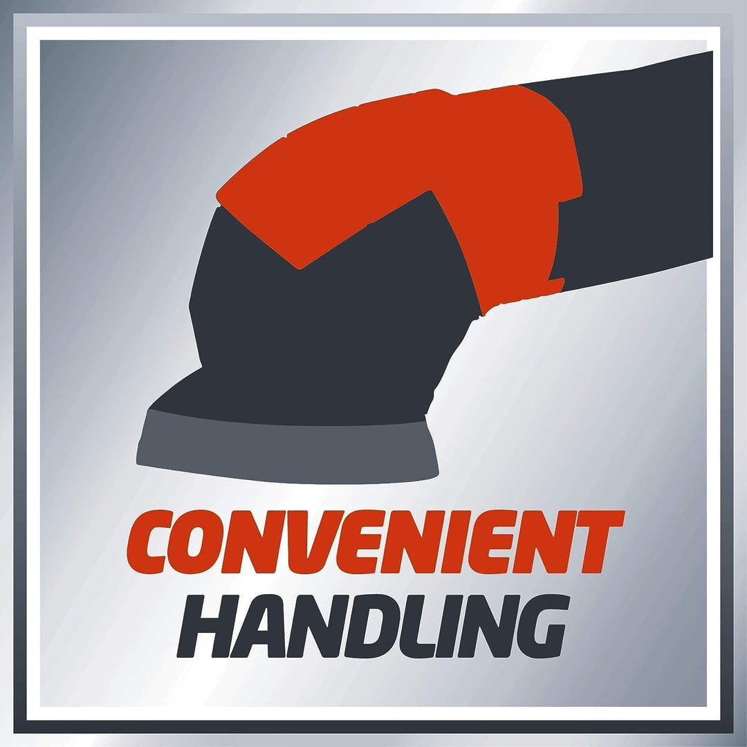 Einhell Deltaschleifer TC-DS 19 (190W, 20000 1/min Schwingzahl, ergonomischer Softgriff, Extreme Fix