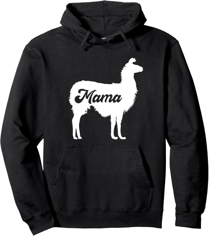 Mama Alpaka Niedliche Familie Matching Kostüm Pullover Hoodie