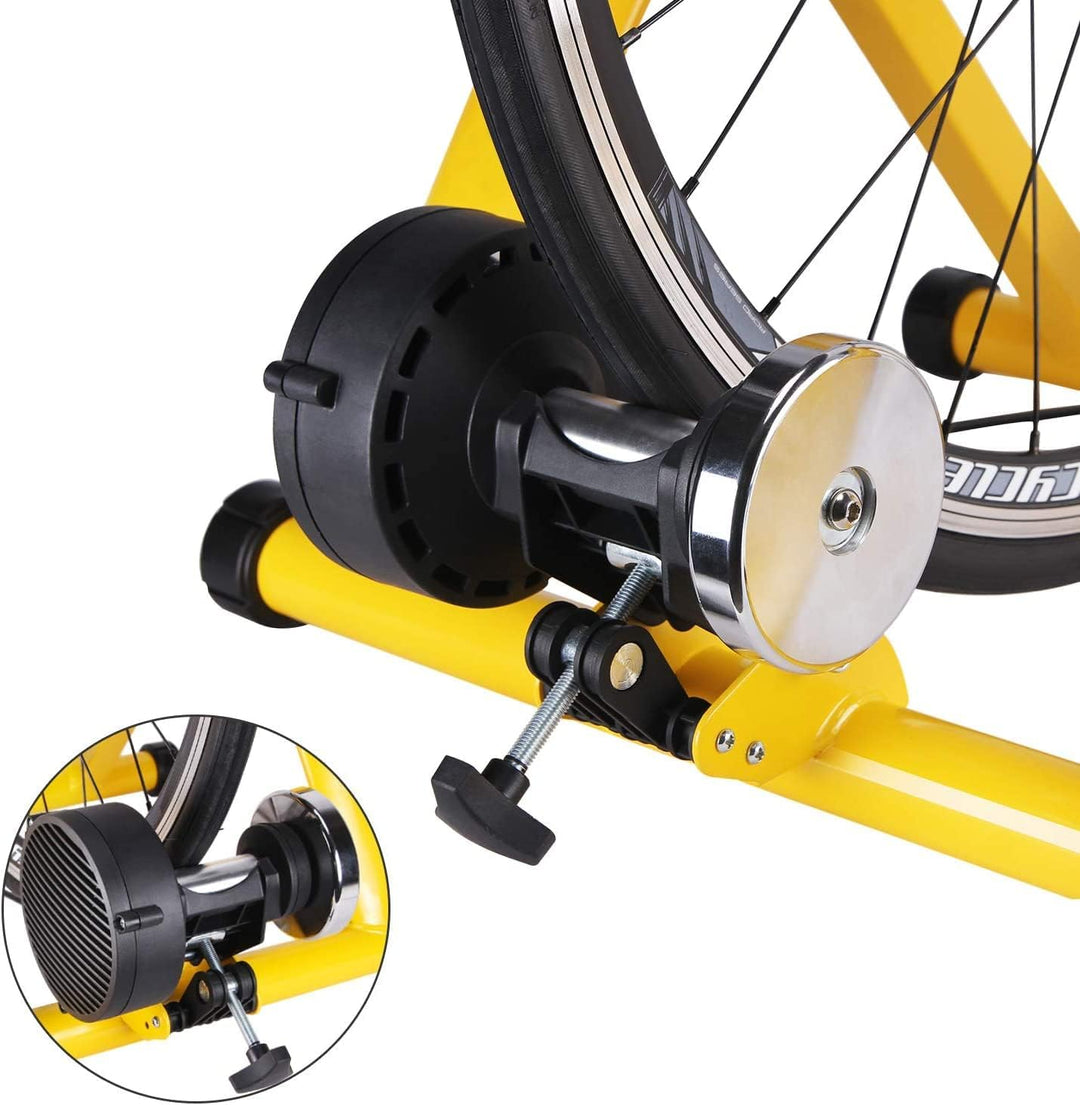 CXWXC Fahrrad Rollentrainer Indoor für 26-29 Zoll Reifen Rennrad Rollentrainer Klappbarer Fahrradrol