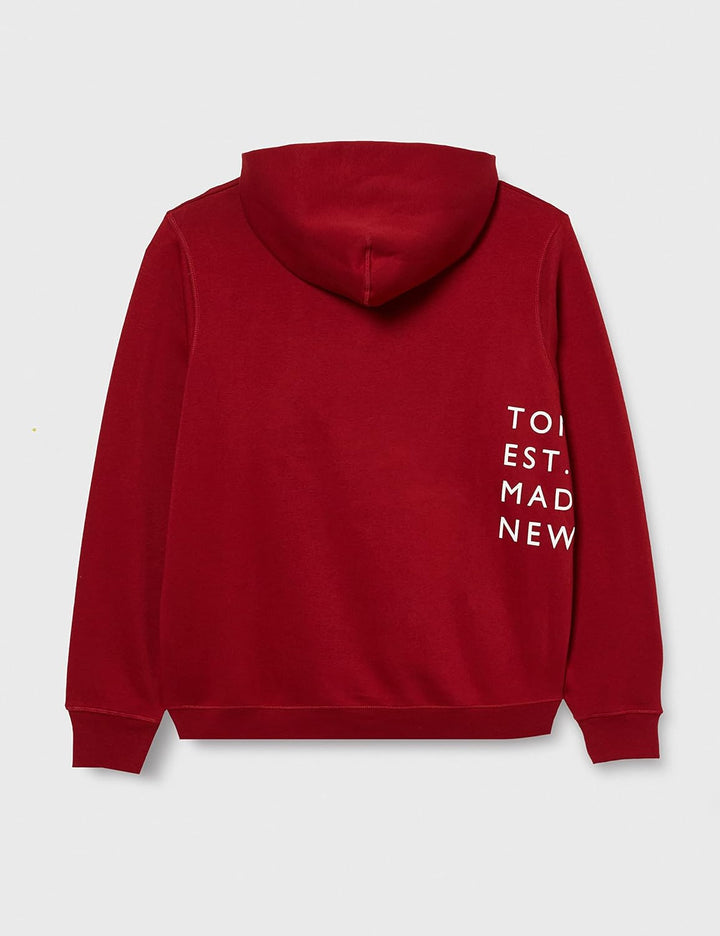 Tommy Hilfiger Herren Hoodies S Rot (Regatta Red), S Rot (Regatta Red)