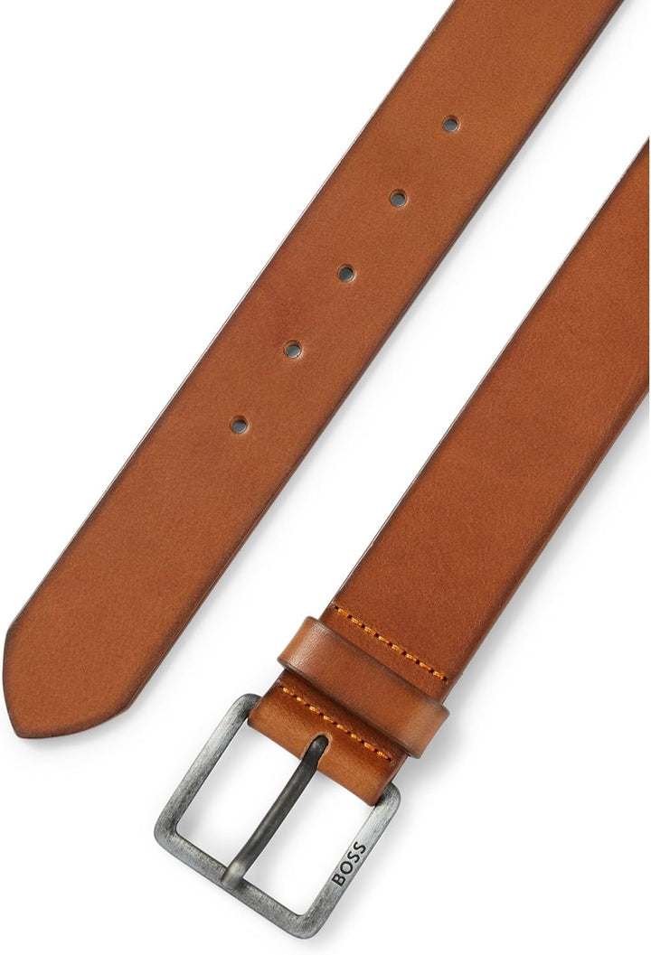 BOSS Herren Gürtel 80 Braun, 80 Braun