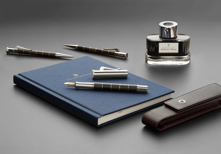 Graf von Faber-Castell 145803 - Füllfederhalter Classic Anello Grenadill, Federbreite B Grenadill Fü