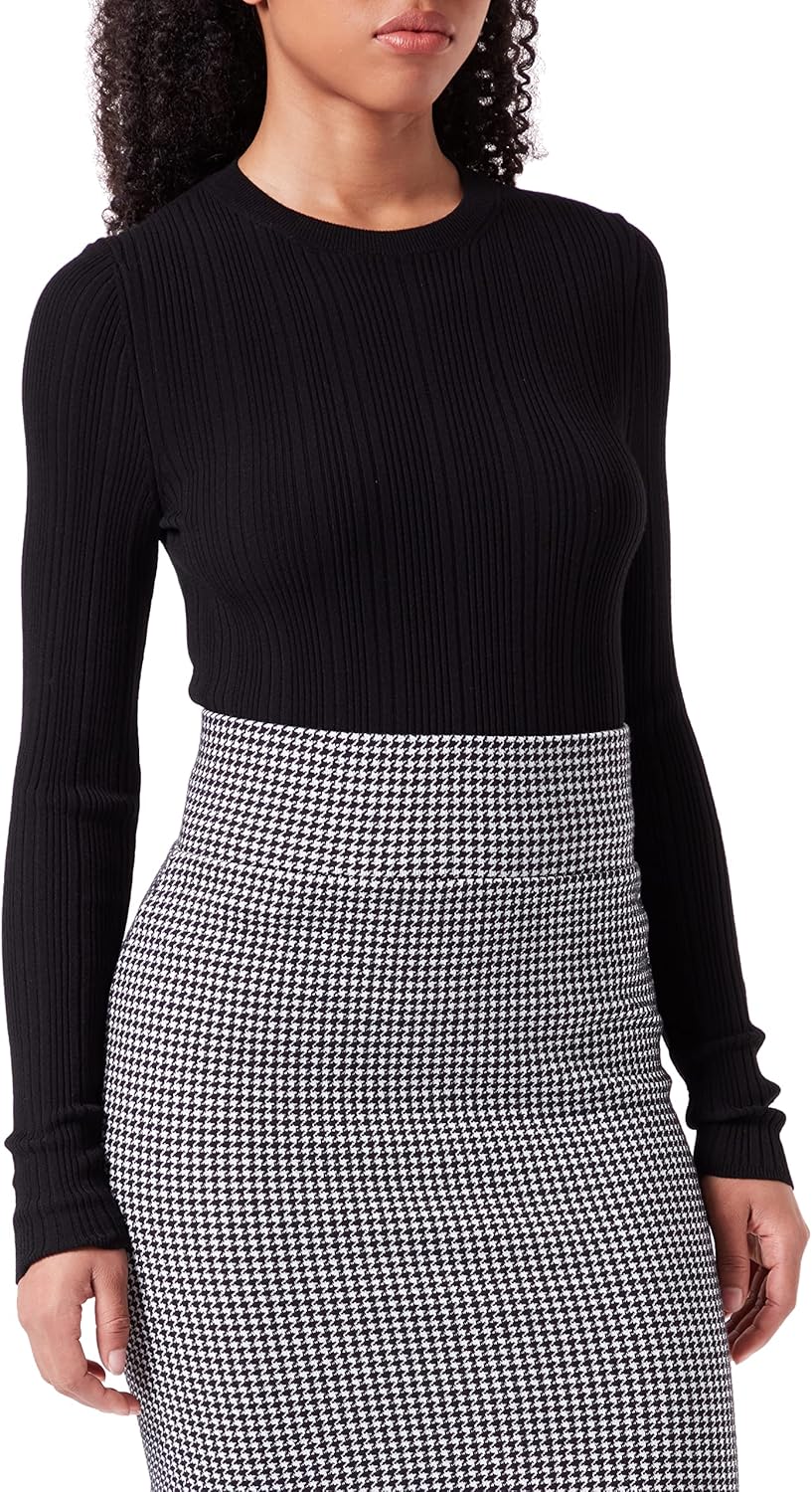 HUGO Damen Sharim Sweater L Black1, L Black1