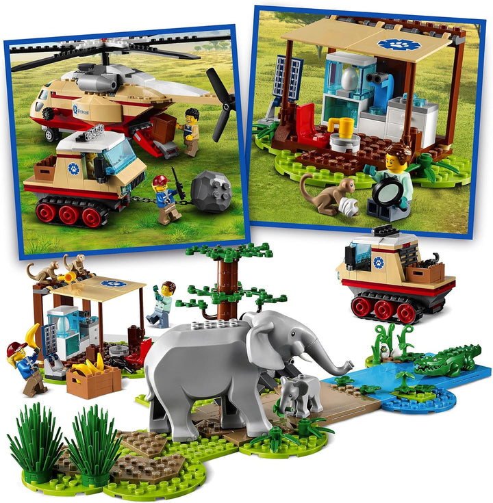 LEGO 60302 City Wildlife Tierrettungseinsatz Standard Verpackung Single, Standard Verpackung Single