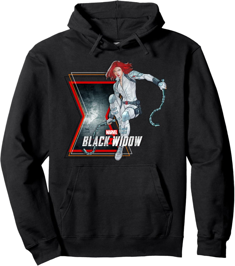 Marvel Black Widow Stun Logo Pullover Hoodie