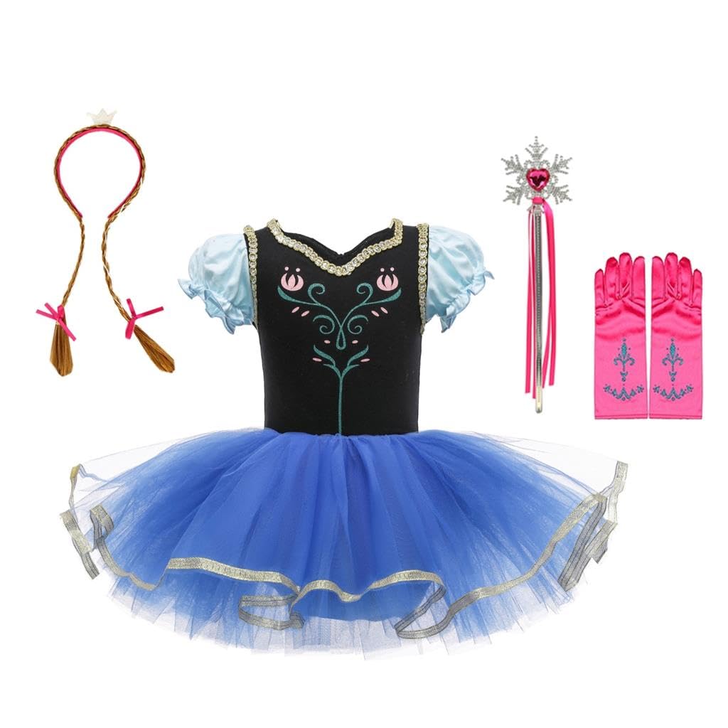 Lito Angels Prinzessin Ballettkleid Ballerina Kostüm Ballett Kleid für Kinder MäSuperheldhen, Tanzkl