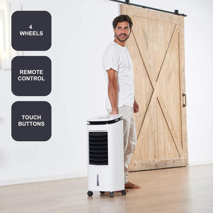 Black+Decker BXAC7E Ventilator Luftbefeuchter, 65, Kunststoff, Weiss 7