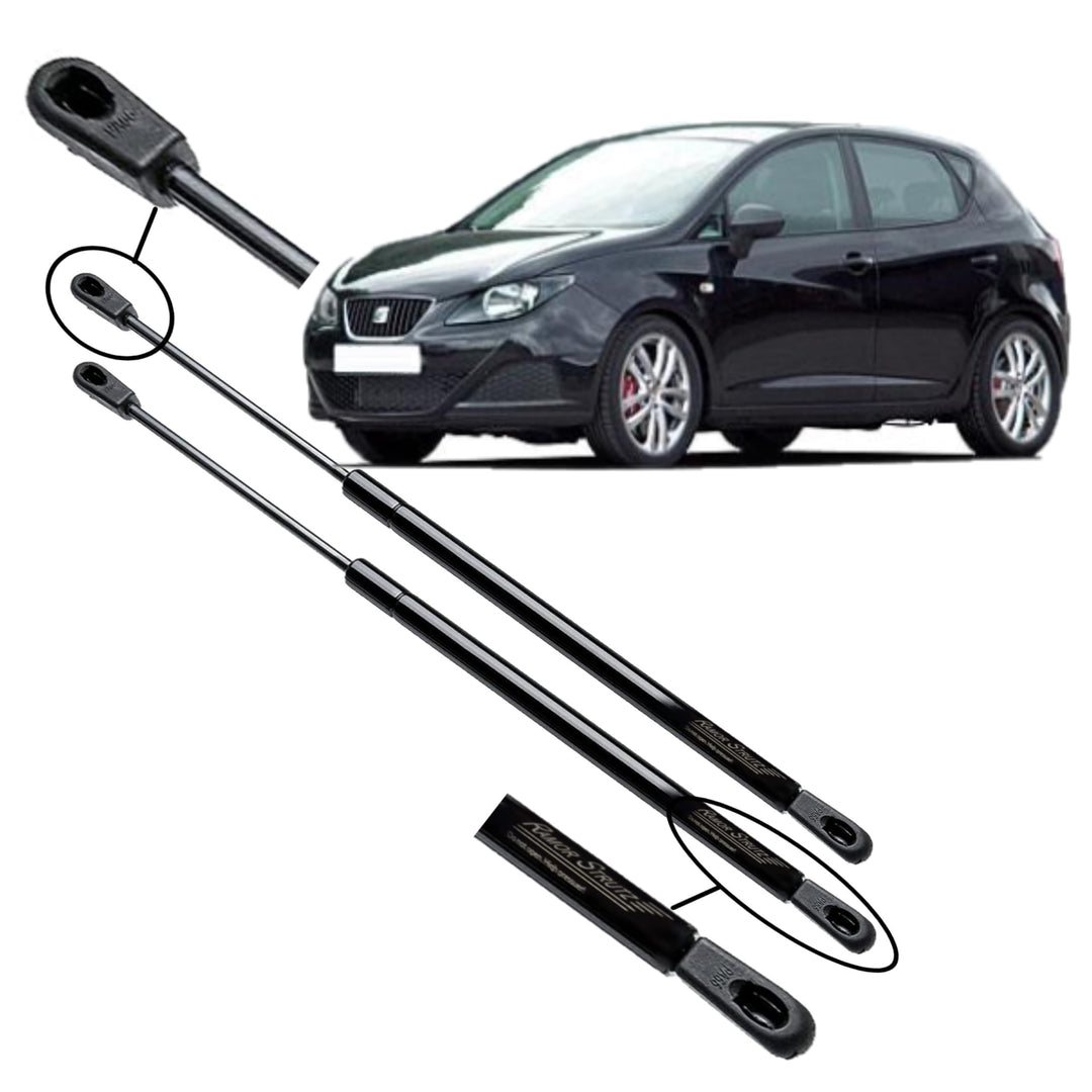 2x Gasfeder Dämpfer Heckklappe Kompatibel mit Seat Ibiza Fliessheck 6J5, 6P1 2008-2017 Nur 5 Türen.
