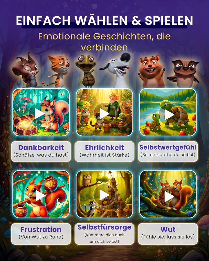 Heromask Tales Pro Riesenversion – EIN 3D-Geschichtenerzähler in Einer Pyramide [4–10 Jahre] | EIN p