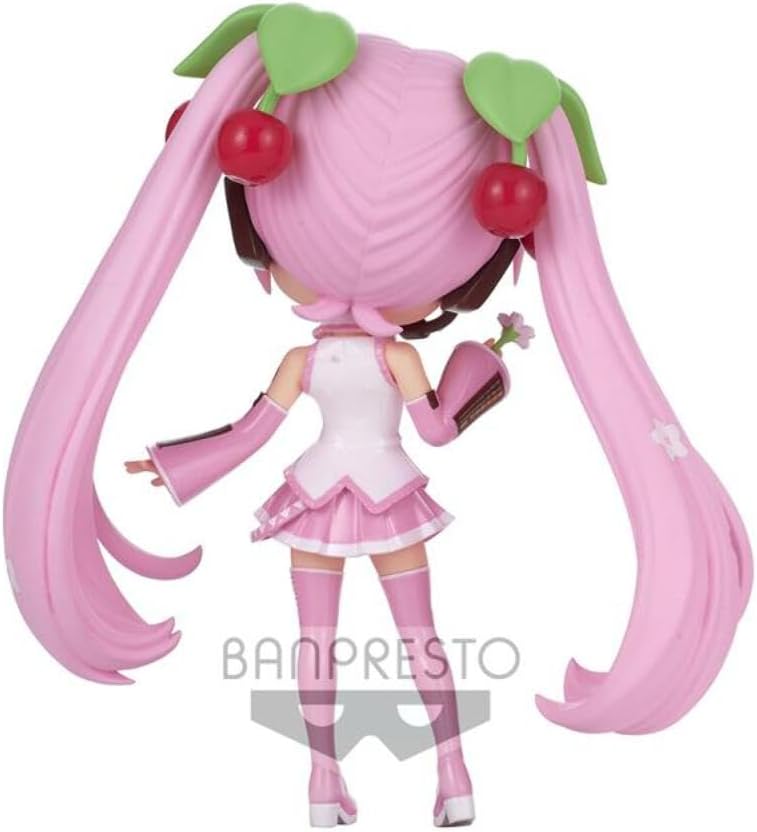 Banpresto Hatsune Miku Sakura Miku Q Posket 14 cm
