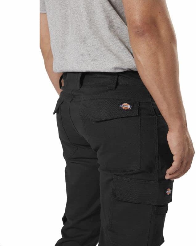 Dickies Herren Lead in Flex Trouser R Hose 34W / 30L Schwarz, 34W / 30L Schwarz