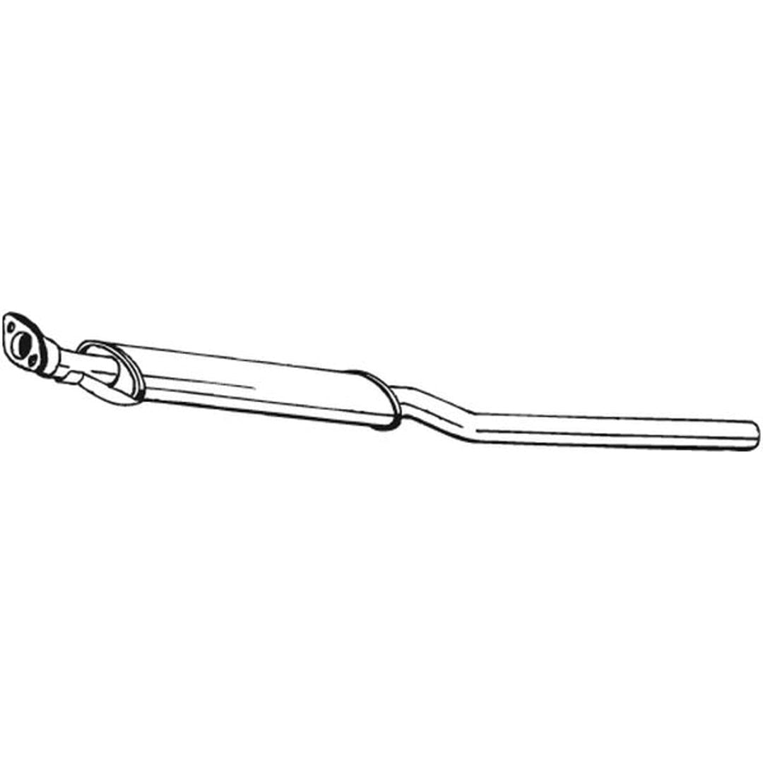 Bosal 228-625 Mittelschalldämpfer
