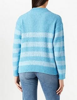 camel active Damen Strickpullover XXL Hellblau, XXL Hellblau