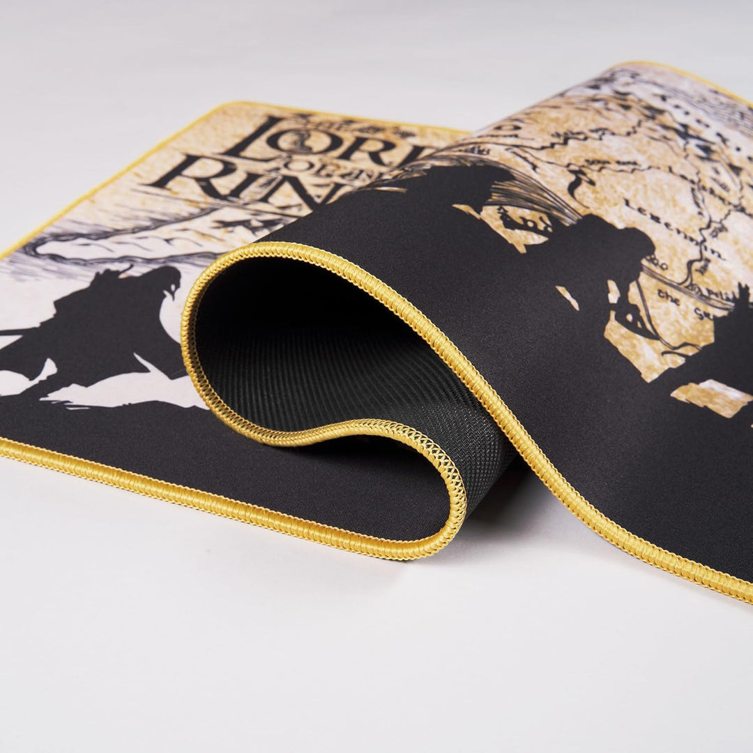 Lord of The Ring - rutschfeste XXL-Mausmatte 90 MMS x 40 MMS - Offizielle Lizenz.
