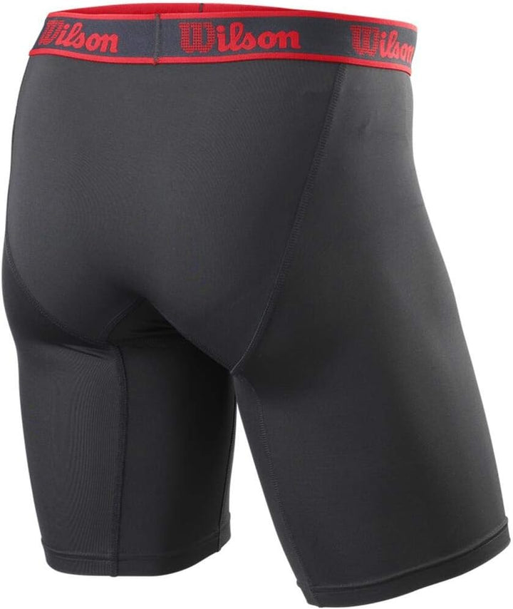 Wilson Herren Kurze Hose M Power Compression 7 Short S Schwarz, S Schwarz