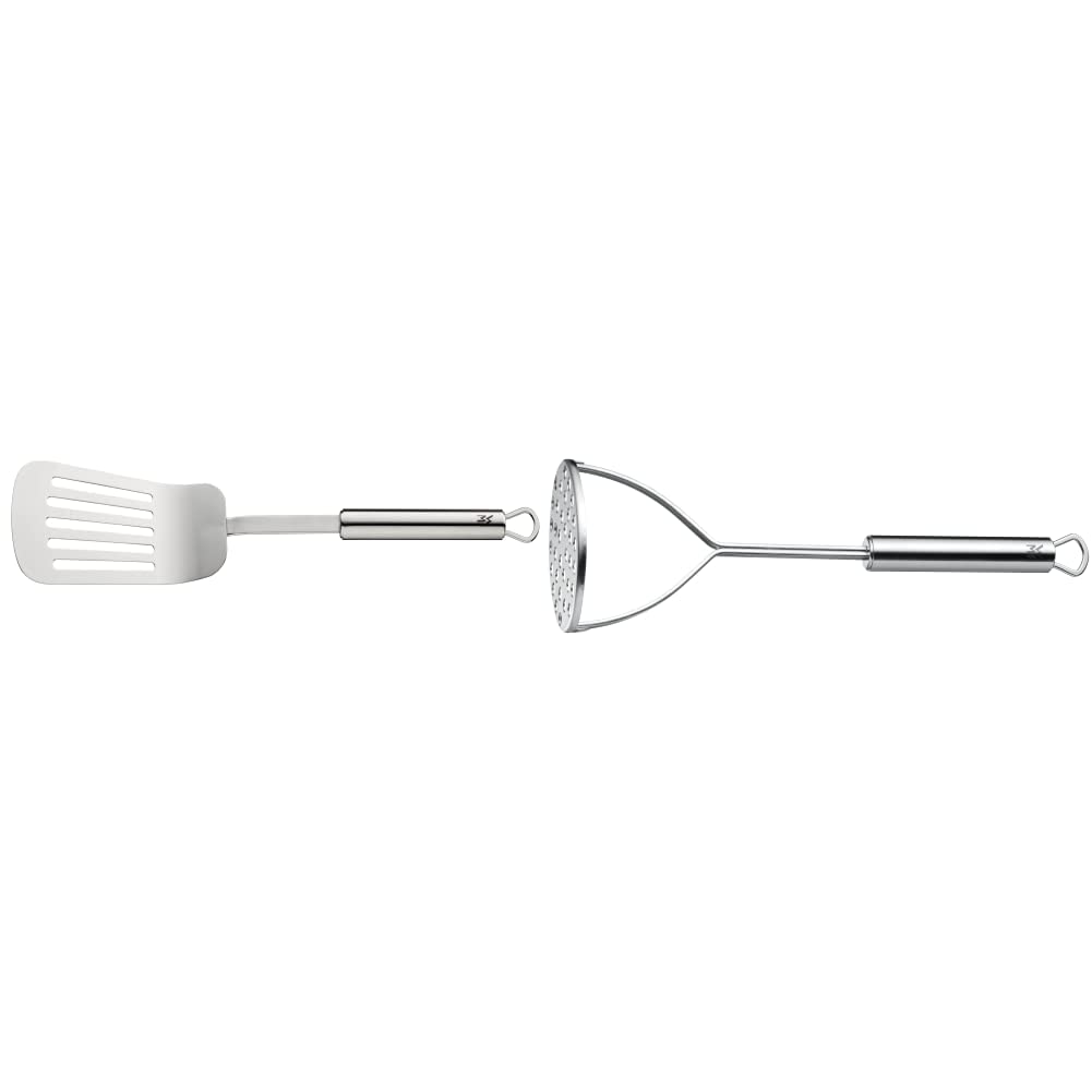 WMF Profi Plus Pfannenwender 32,2 cm, Bratenwender, Cromargan Edelstahl teilmattiert, spülmaschineng