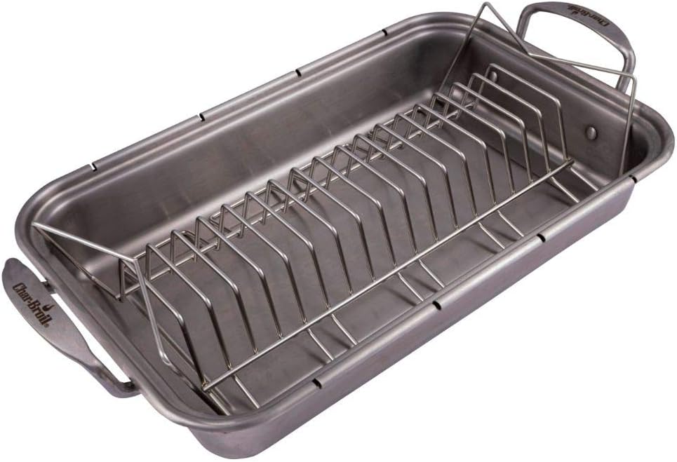 Char-Broil 140020 - Grill+ Multifunktionsaufsatz, Edelstahl