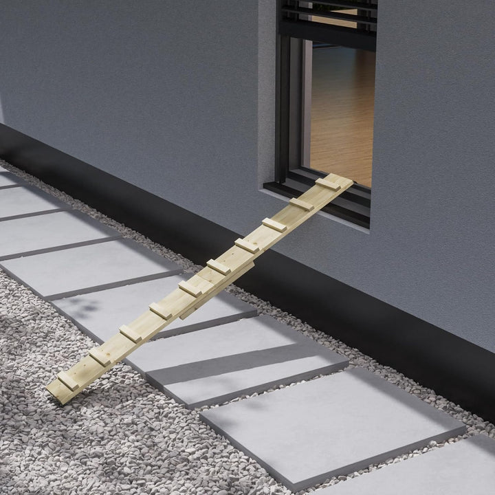 Katzenleiter Katzentreppe Katzenstufe für Balkon Treppe ohne Befestigung 1m lang
