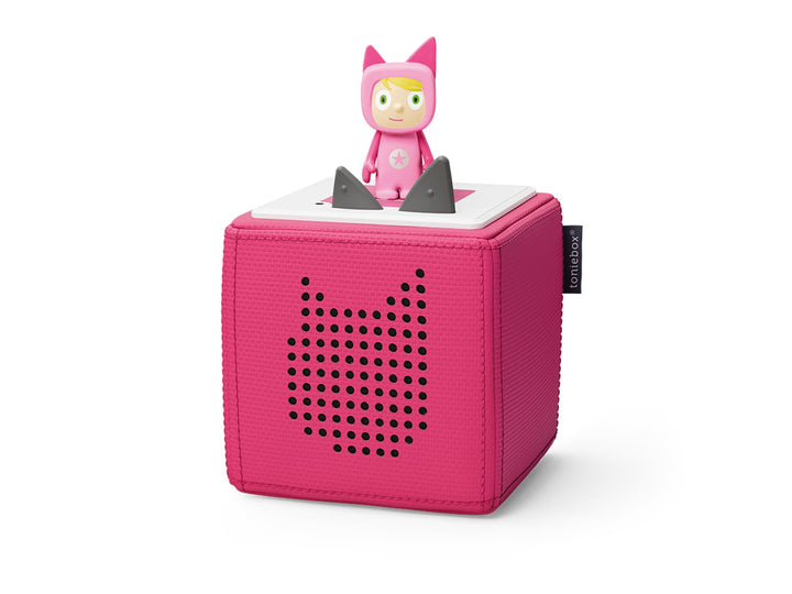 tonies Toniebox Starter Set inkl. 1 Kreativ Figur – Audioplayer für Hörbücher und Lieder für Kinder,