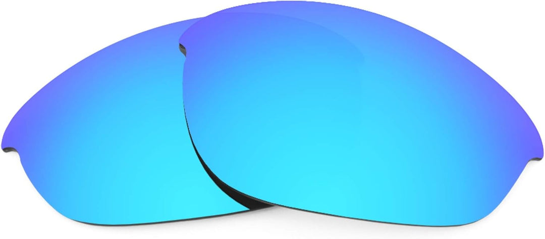 REVANT Ersatzgläser für Oakley Half Jacket (Asiatische Passform) Eisblau Mirrorshield - Polarisiert