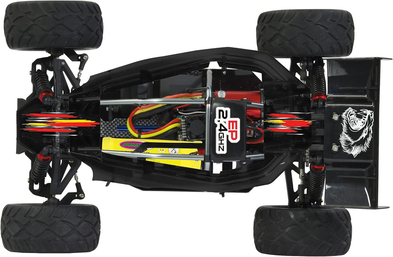 Jamara 053270 - Splinter Desertbuggy 1:10 4WD NiMh 2,4G LED - Allrad, Elektroantrieb, Akku, 35Kmh, A