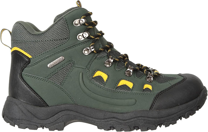 Mountain Warehouse Adventurer Wasserdichte Herrenstiefel 41 EU Grün, 41 EU Grün