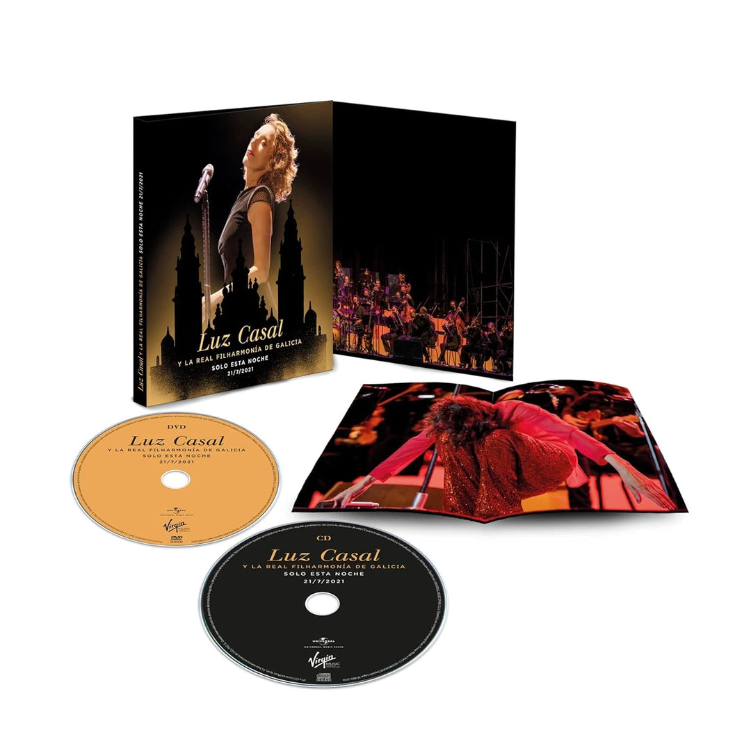 Luz Casal Y La Real Filharmonia De Galicia Solo Esta Noche 21/7/2021, Audio-CD