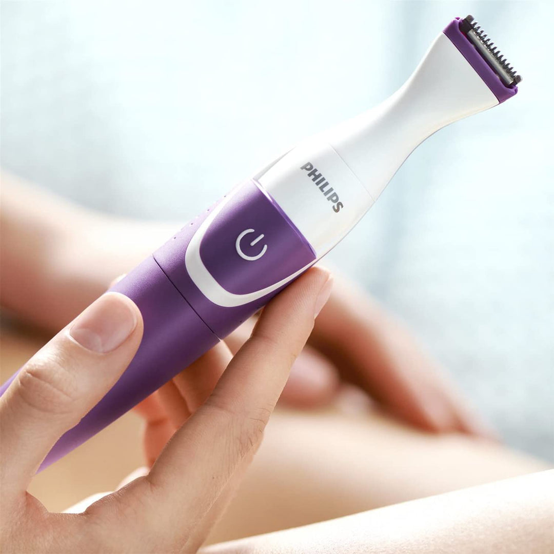 Philips BikiniGenie BRT383/15 – Handlicher Bikini-Trimmer zum Trimmen, Rasieren und Stylen der Bikin