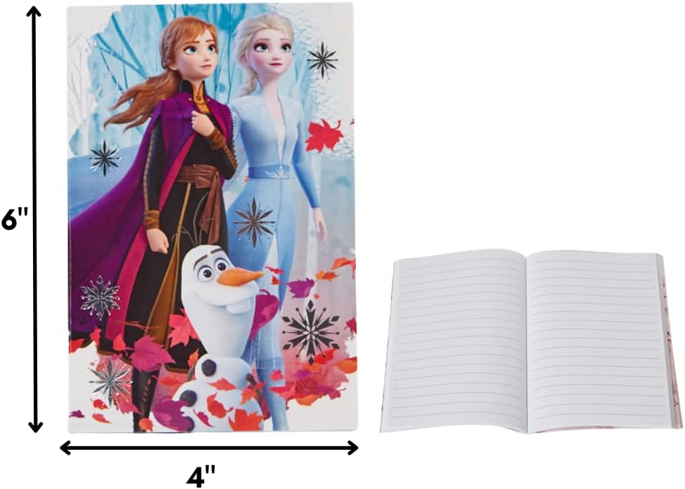 Disney Frozen 2 Girls Lap Desk with Tablet Holder, Pillow and Frozen Notebook