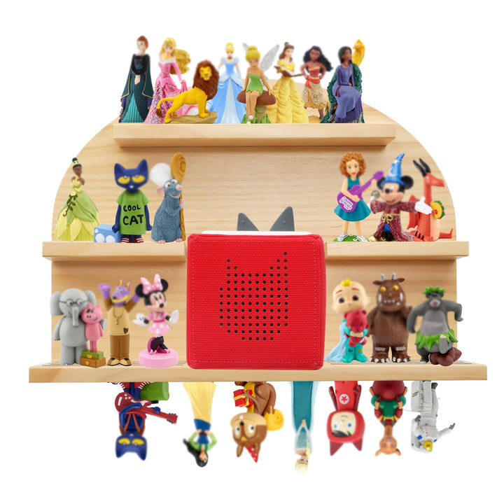 Magnetisches Regal für Tonie Figuren,Wandregale für die Toniebox,Organizer zur Aufbewahrung von Toni