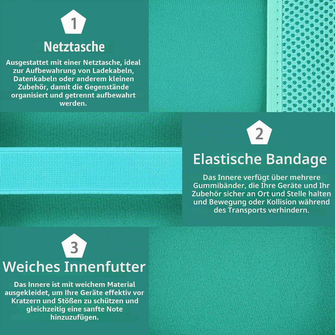 co2CREA Hart Reise Schutz Hülle Etui Tasche für JBL GO 5 /GO 4 /GO 3 tragbarer Bluetooth Lautspreche