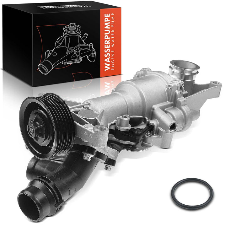 Frankberg Wasserpumpe Kompatibel mit C-Klasse Coupe C205 1.6L-2.0L 2015-2020 E-Klasse W212 2.0L 2013