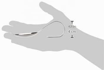 IBILI 731600 Vorspeisenlöffel-Set, Edelstahl, Silber, 15 x 6 x 5 cm, 6-Einheiten