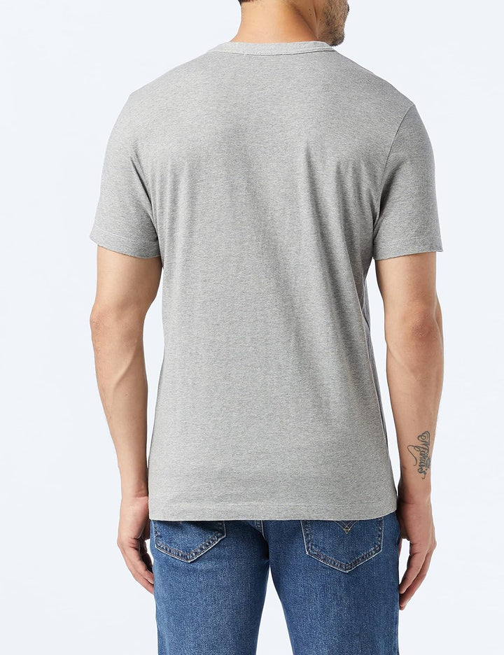 Kings of Indigo Herren Darius T-Shirt S Grau (Grey Melee Fuji 7004), S Grau (Grey Melee Fuji 7004)