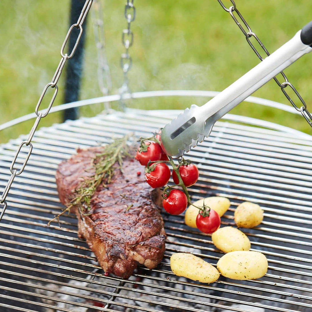 barbecook Junko Praktisches Grillrost aus Chrom als Ersatzteil oder weiteres Grillgitter Fuer Junko