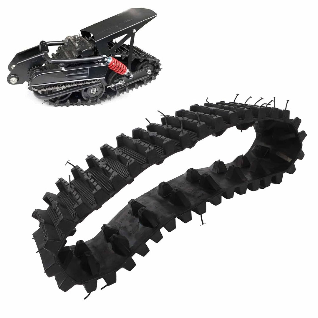 Gummiketten, Erhöhte Traktion, Rad-Reifenkette ATV, UTV, Elektrische Schneemobil-Schneefräse, Go-Kar