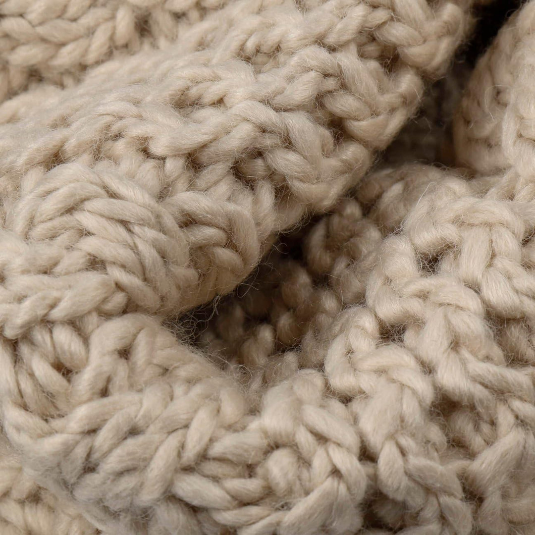 Eisbär Tonella Loopschal Strickschal Schal Winterschal Damenschal Rundschal Damen/Herren - Made in A