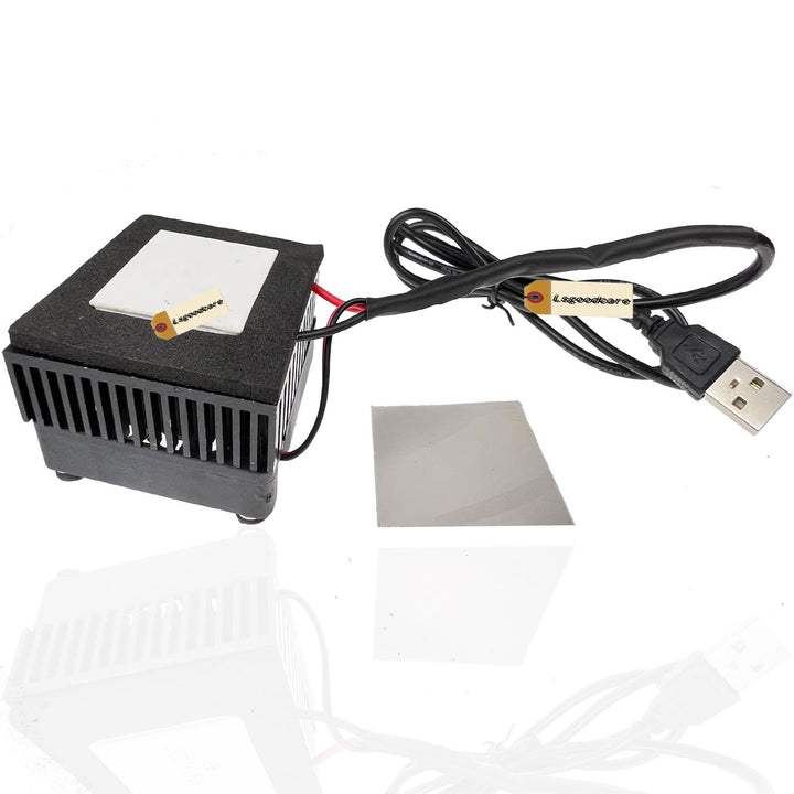 Lsgoodcare 5 V Handy-Kühlkörper-Modul-Set, USB-Halbleiter-Kühler, Tablet-Kühlsystem, Peltier-Kühlkör