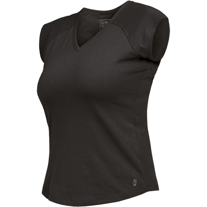 Leibwächter Flex-Line Damen T-Shirt V-Ausschnitt, tailliertes Arbeitsshirt Frauen, schnelltrocknend,