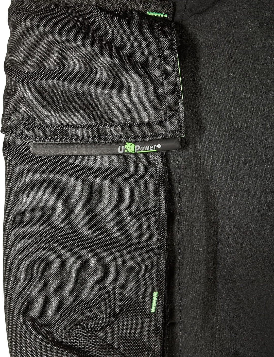 U-Power ALIEN, T-Shirt aus 100 % Baumwolle, langärmlig, schmal geschnitten, gerippter Kragen, bequem