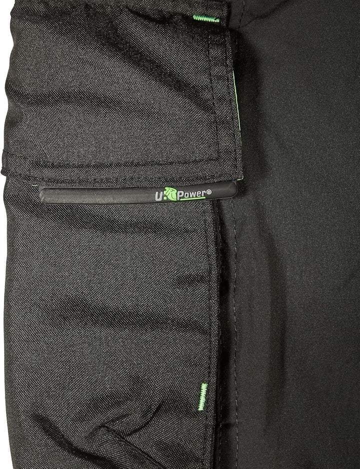 U-Power ALIEN, T-Shirt aus 100 % Baumwolle, langärmlig, schmal geschnitten, gerippter Kragen, bequem