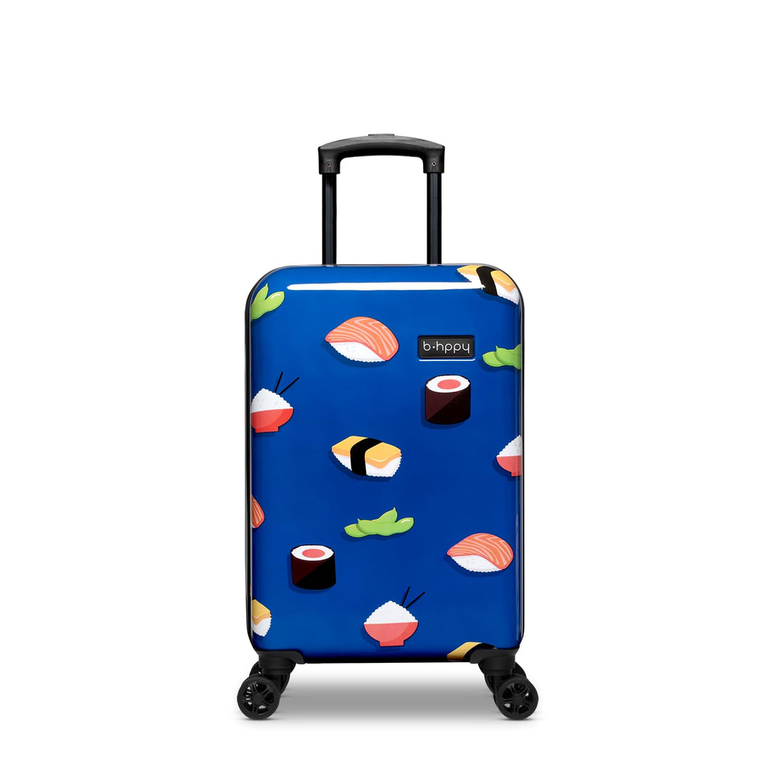 Handgepäck Koffer mit 4 Rollen 53x35x20cm - Hartschalen Kabinentrolley - Zahlenschloss - 33L - Roll&