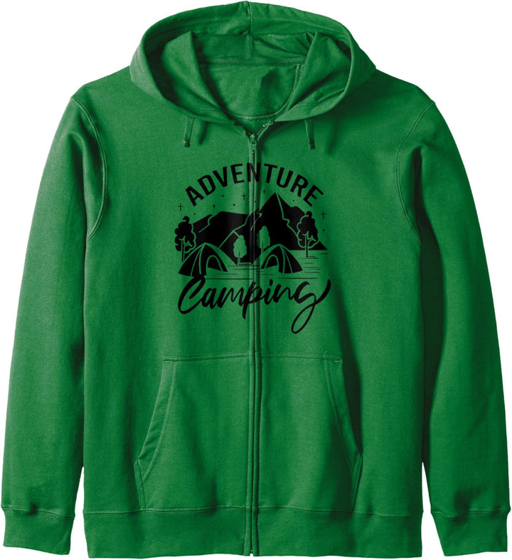 Abenteuer Camping Natur Wildnis Wandern Kapuzenjacke