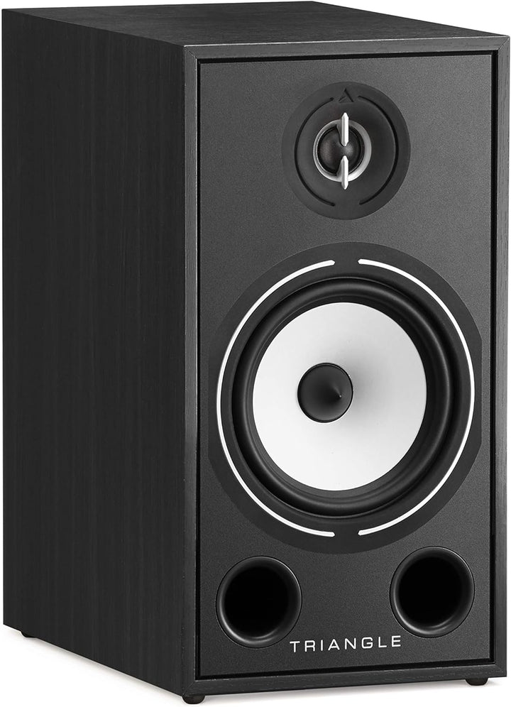 Triangle Borea BR03 - Hi-Fi Regallautsprecher (Schwarz), schwarz