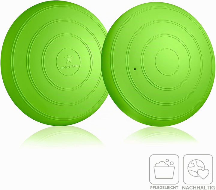 BODYMATE Ballsitzkissen COMFORT inkl. Pumpe 33cm Durchmesser - Balance-Kissen, Sitzballkissen, Luftk