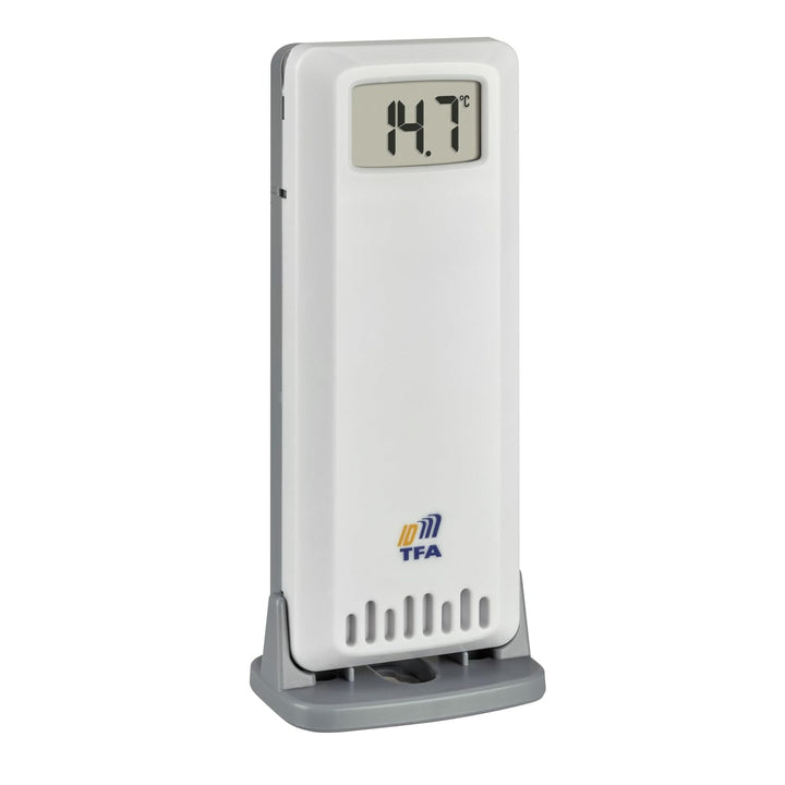 TFA Dostmann Digitale Funk Wetterstation METEOchrome, 35.1132, gut ablesbaren VA-Display, Wettervorh