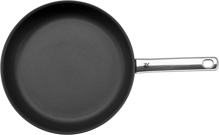 WMF Steak Profi Bratpfanne 28 cm, Steakpfanne Induktion ideal für scharfes Anbraten, Mehrschichtmate